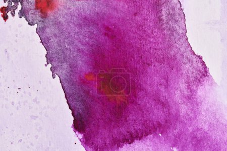 Photo for Abstract pink purple watercolor texture background. Creative pattern design for print invitation card, postcard. Drawing poster, colorful wallpape - Royalty Free Image