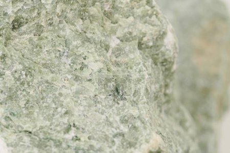 Photo for Stone texture abstract background. Close up natural mineral rock green rodingite backdro - Royalty Free Image