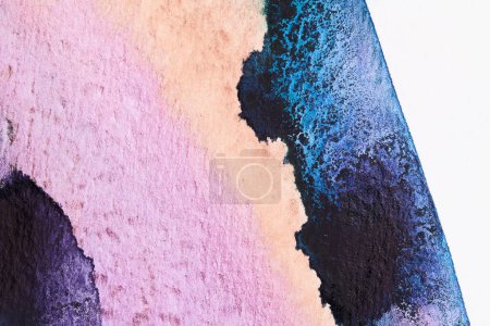 Foto de Abstracto lila púrpura textura acuarela fondo. Diseño de patrón creativo para la tarjeta de invitación de impresión, postal. Cartel de dibujo, wallpape colorido - Imagen libre de derechos