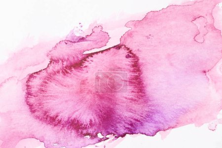 Foto de Resumen rosa púrpura acuarela textura fondo. Diseño de patrón creativo para la tarjeta de invitación de impresión, postal. Cartel de dibujo, wallpape colorido - Imagen libre de derechos