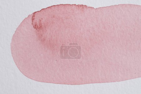 Photo for Abstract translucent red magenta watercolor texture background. Creative pattern design for print invitation card, postcard. Drawing poster, colorful wallpape - Royalty Free Image