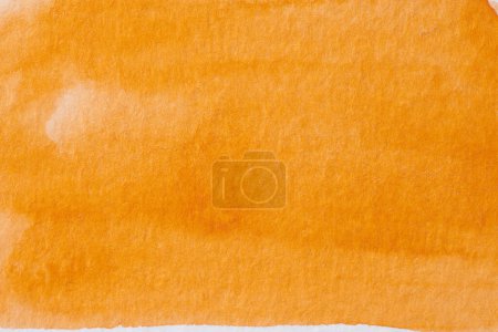 Photo for Abstract orange watercolor texture background. Creative pattern design for print invitation card, postcard. Drawing poster, colorful wallpape - Royalty Free Image