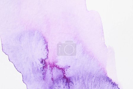 Photo for Abstract purple lilac watercolor texture background. Creative pattern design for print invitation card, postcard. Drawing poster, colorful wallpape - Royalty Free Image