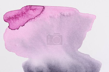 Photo for Abstract pink purple watercolor texture background. Creative pattern design for print invitation card, postcard. Drawing poster, colorful wallpape - Royalty Free Image