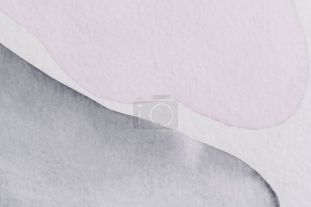 Téléchargez les photos : Abstrait fond de texture aquarelle gris translucide. Motif créatif pour carte d'invitation à l'impression, carte postale. Affiche de dessin, papier peint coloré - en image libre de droit