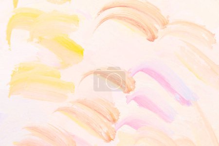 Photo for Abstract art background. Multicolor blots, lines, dots and brush strokes on paper, print pattern for postcard or clothing - Royalty Free Image