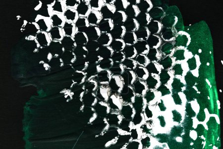 Foto de Fondo negro verde abstracto. Patrón de impresión para tarjetas, ropa, banner, colores contrastantes oscuros fondo de pantalla - Imagen libre de derechos