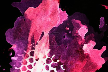 Foto de Fondo negro rosa abstracto. Patrón de impresión para tarjetas, ropa, banner, colores contrastantes oscuros fondo de pantalla - Imagen libre de derechos