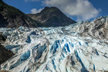 Le glacier Chilkat en Alaska, États-Unis