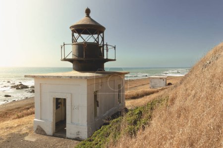 Der Leuchtturm von Punta Gorda in Kalifornien 