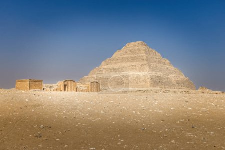 La pirámide del paso de Djoser en Egipto