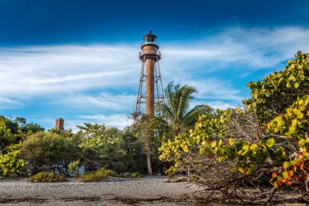 Der Sanibel Leuchtturm auf Sanibel Island, Florida USA