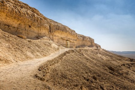 Way to one of the North Tombs in Amarna, Egypt