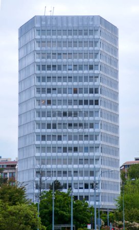 Photo for ITU  International Telecommunication Union office in Geneva Switzerland - Royalty Free Image