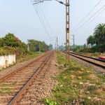 Electrified Railway broad gauge Tracks of India