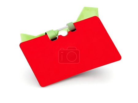Blank price label isolated offer tag 