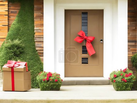Elegant gift shop delivery luxury online shopping parcel box