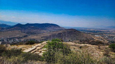 Neue Ausgrabungen an der archäologischen Stätte von Atzompa, Oaxaca, Mexiko. Atzompa ist Teil des UNESCO-Weltkulturerbes der Großregion Monte Alban.