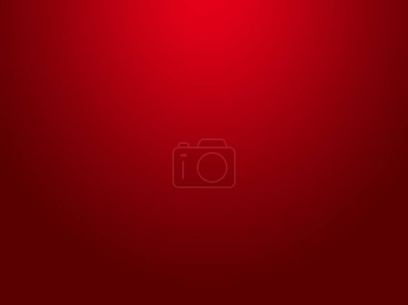 Photo for Abstract red background, can be used for valentines or Christmas design layout, studio, web template, room and report with smooth gradient color. Black and red background. Red gradient space or Gradient room red for product design promotion - Royalty Free Image