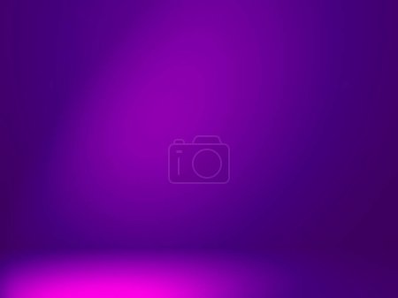 Téléchargez les photos : Abstract purple background for web design templates, christmas, valentine, product studio room and business report with smooth gradient color. Purple gradient space or Gradient room violet for product design promotion - en image libre de droit