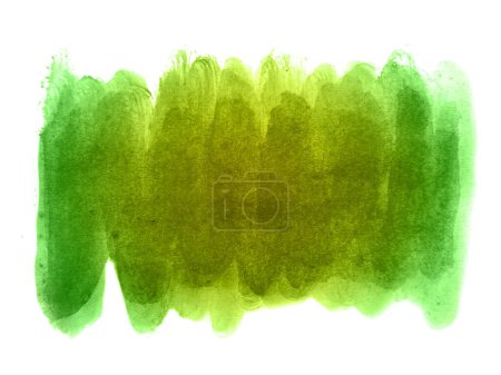 Téléchargez les photos : Texture gribouillis aquarelle verte et jaune. C'est un dessin à la main. Vert et jaune fond abstrait aquarelle - en image libre de droit