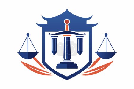 A striking visual tribute to justice and the rule of law, featuring iconic symbols like scales, gavels, and Lady Justice, perfect for commemorating the importance of legal principles on a white background.