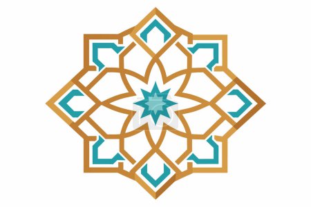 Delve into the intricate world of Islamic geometric art, where delicate patterns intertwine to form mesmerizing designs. 