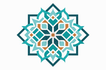 Adéntrate en el intrincado mundo del arte geométrico islámico, donde delicados patrones se entrelazan para formar diseños fascinantes.. 