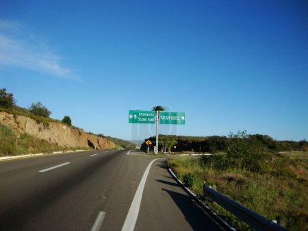 Scenic Road Ensenada, Baja California.