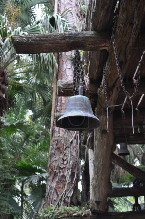 A Bell in Mckee Botanical Gardens