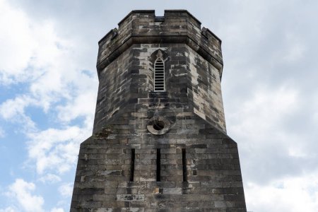 A watch tower at the Eastern State Penitentionry of Philadelphia.