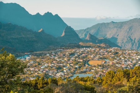 La Roche Merveilleuse in Cilaos, Réunion - Frankreich. Hochwertiges Foto