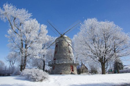 Montreal, LaSalle - Moulin Fleming in Winter