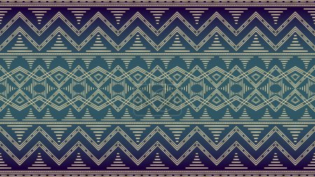 Seamless pattern, beautiful Thai pattern, can be used as a fabric pattern or a variety of projects.