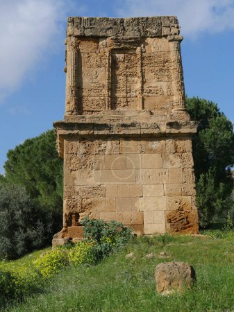 Foto de Templo, Agrigento, Valle del Templo Sicilia, Italia - Imagen libre de derechos