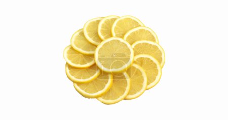 Téléchargez les photos : Citron jaune, limonum d'agrumes sur fond blanc - en image libre de droit