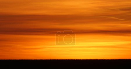 Photo for Sunset in Normandy in France Sunset in Normandy in France - Royalty Free Image