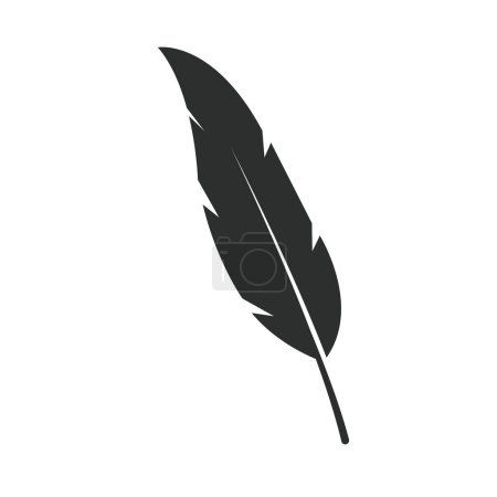 feather icon vector design illustration element template 