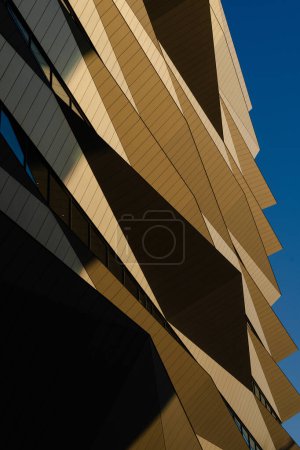 Photo for Modern Architectural Design with Dynamic Angles - Royalty Free Image