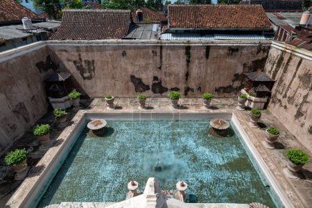 Taman Sari Water Castle, also known as Taman Sari, is the site of a former royal garden of the Sultanate of Yogyakarta.
