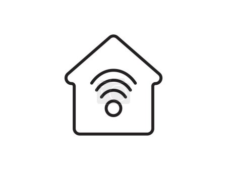 This icon, depicting a house silhouette, stands alone as a representation of dwelling, isolated against a clean background. With its simple vector design, it evokes a sense of warmth and security, embodying the concept of home. Additionally, it symbo