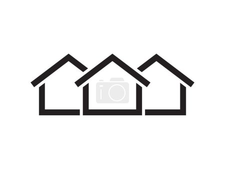 This icon, depicting a house silhouette, stands alone as a representation of dwelling, isolated against a clean background. With its simple vector design, it evokes a sense of warmth and security, embodying the concept of home. Additionally, it symbo