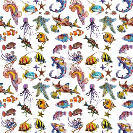 Criaturas marinas, peces marinos, criaturas marinas, criaturas marinas, criaturas del mar