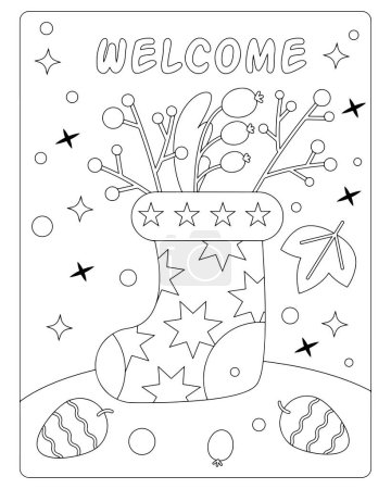 Autumn Coloring Pages for Kids, Autumn Coloring pages, Fall Coloring pages, kids Coloring pages, Animals, flower, Nature, black and white Coloring pages