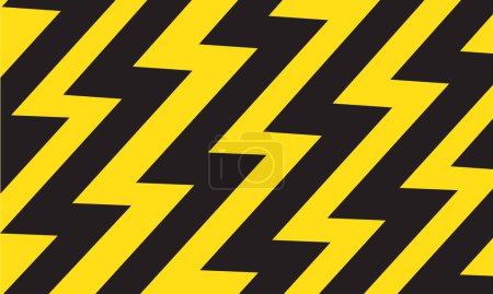 Zigzag yellow black Background. thumbnail video print web background.