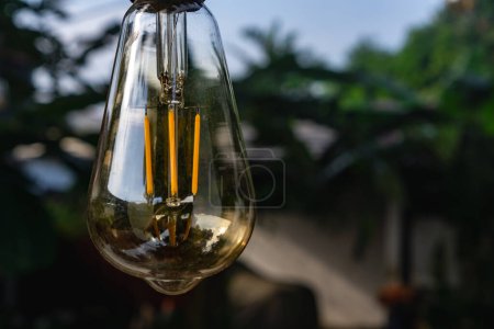 LED-Glühbirne, mit Garten im Haus, Außenbeleuchtung