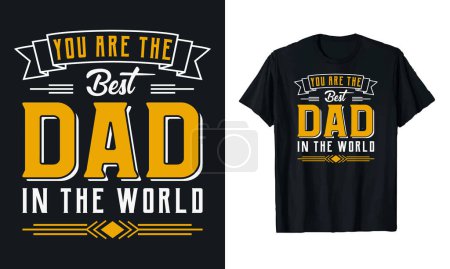Día del Padre cita camiseta y diseño, diseño de la camiseta del papá, feliz día del padre camiseta, padre hija, tipografía camiseta, plantilla de diseño de taza, regalo para papá. diseño de la camiseta de papá, papá feliz.