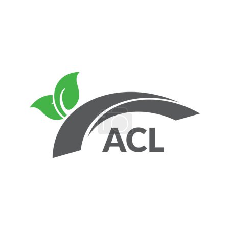 ACL lettre logo design sur fond blanc. Design créatif moderne de logo de lettre ACL. Conception vectorielle.