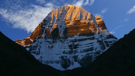heiliger Berg Kailash, Berg Kailash und Om Parvat, Kailash, Tibet