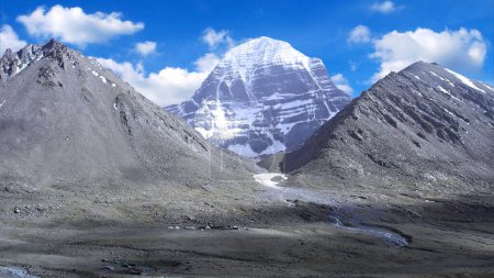 sacred mount Kailash, Mount Kailash and Om Parvat, Kailash, Tibet
